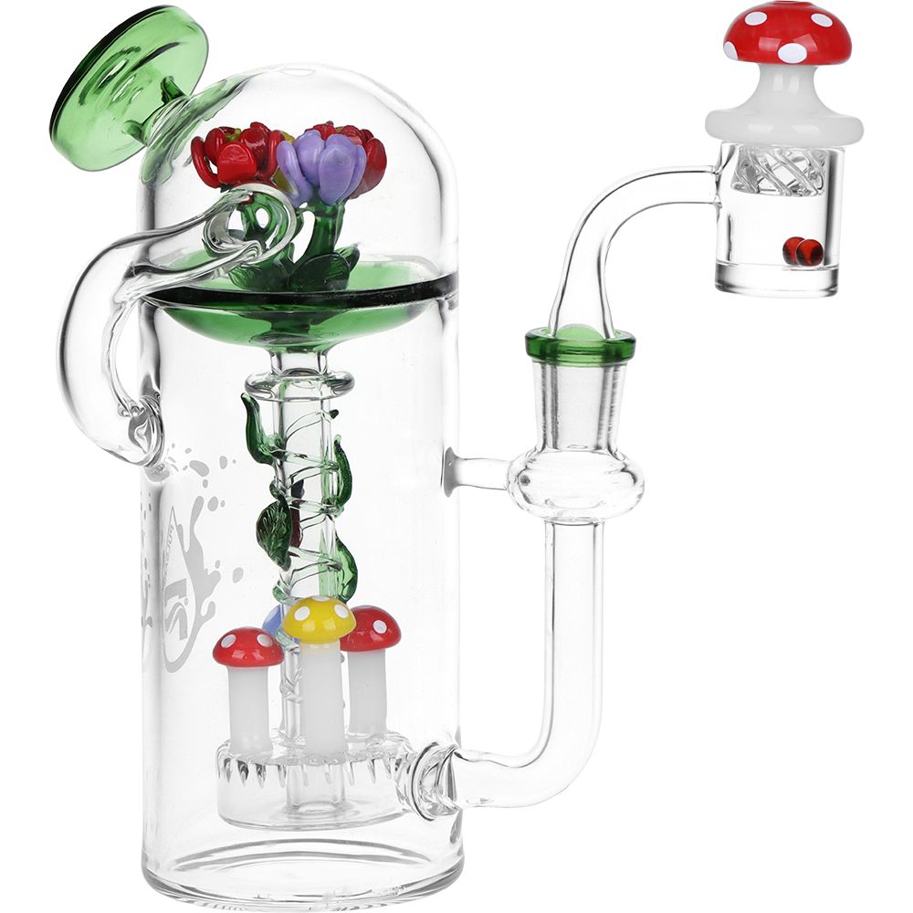 Pulsar Garden Glass Dab Rig Set - 7" / 14mm F - Headshop.com