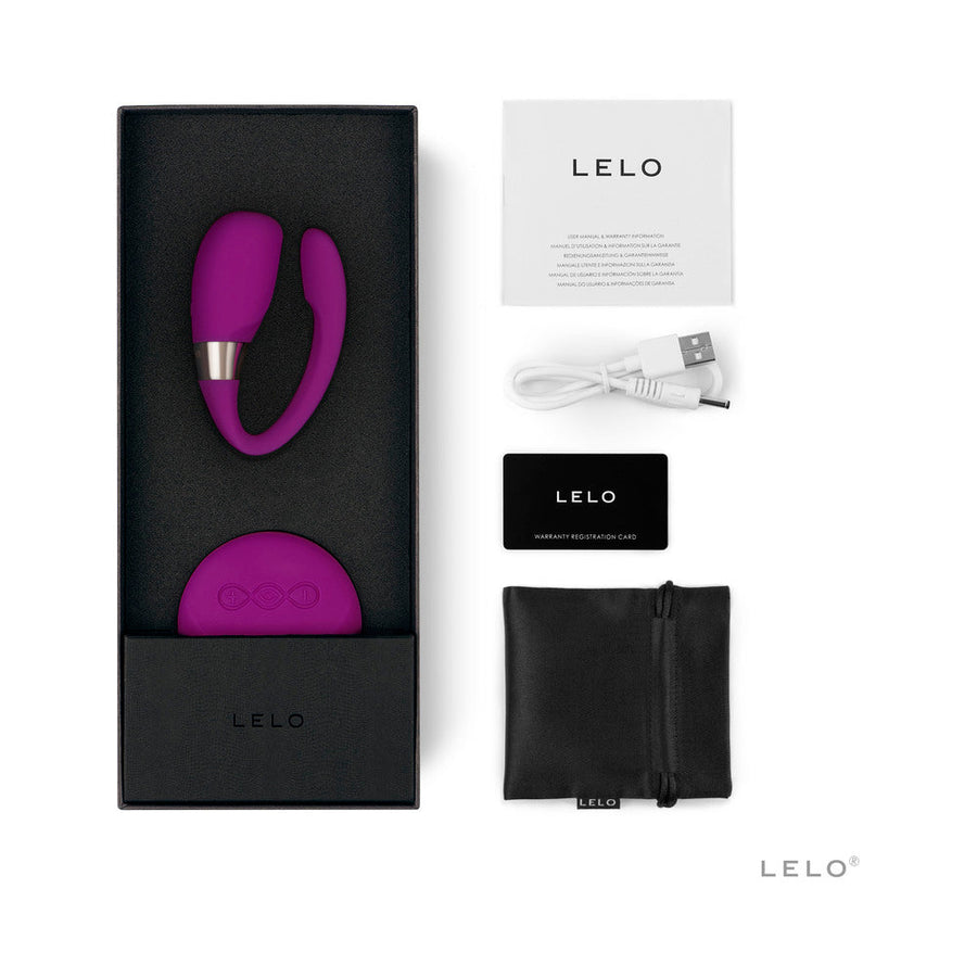 LELO TIANI 3 Rechargeable Dual Stimulation Couples Vibrator With Remote Deep Rose - Headshop.com