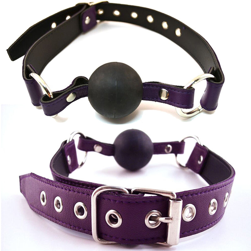 Rouge Ball Gag Purple - Headshop.com
