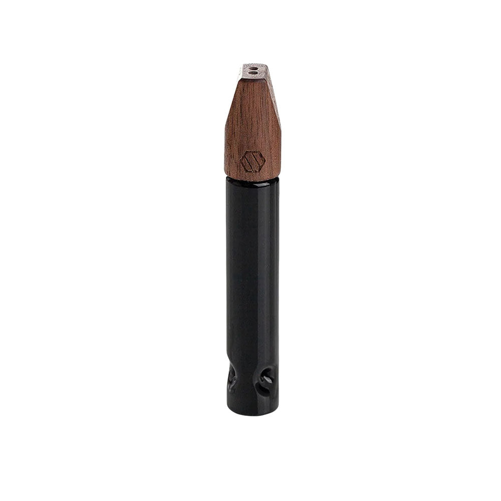 Anomaly Mini Hitter Pipe - 3"/Walnut - Headshop.com