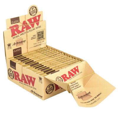 RAW Artesano Kingsize Slim Rolling Papers - Headshop.com