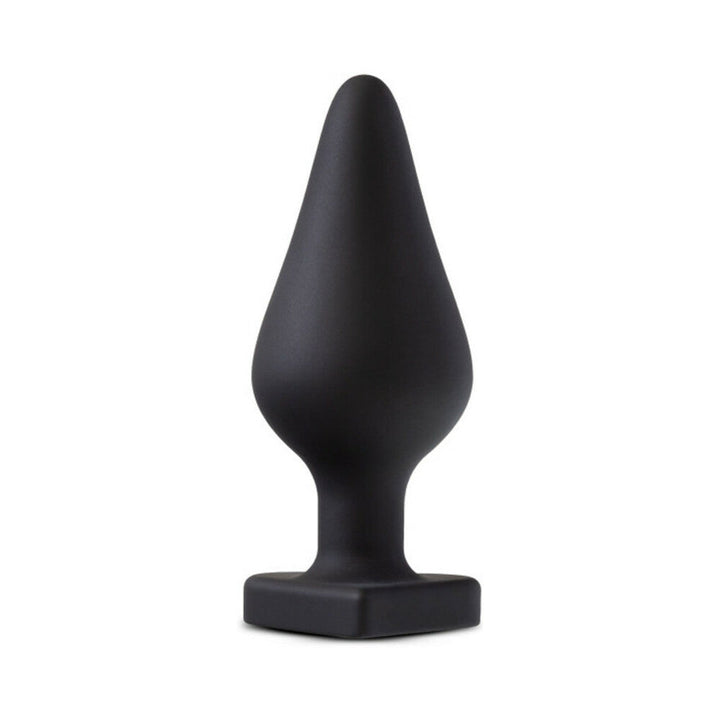 Blush Temptasia 'Spank Me' Silicone Anal Plug with Heart-Shaped Base Black - Headshop.com