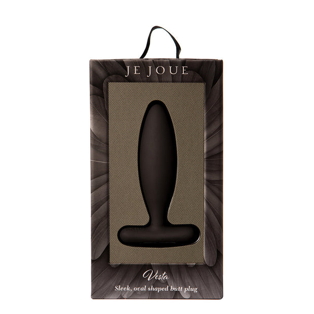 Je Joue Vesta Vibrating Butt Plug Black - Headshop.com