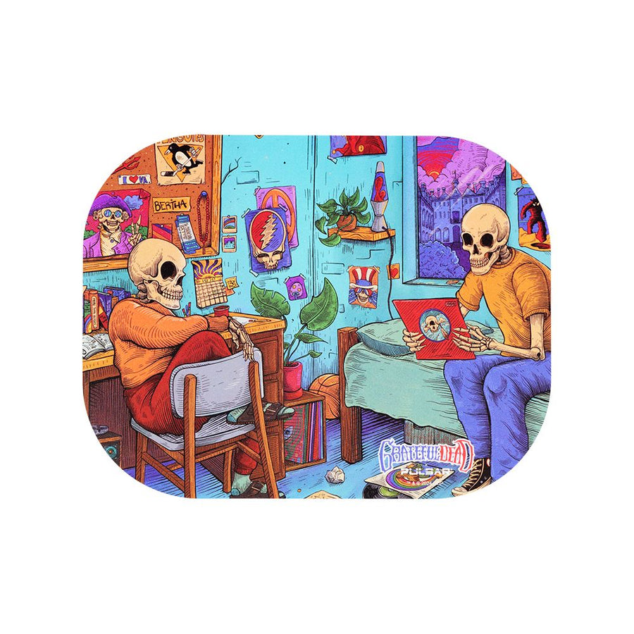 Grateful Dead x Pulsar Mini Magnetic Rolling Tray Lid - Deadhead Dorm / 7"x5.5" - Headshop.com