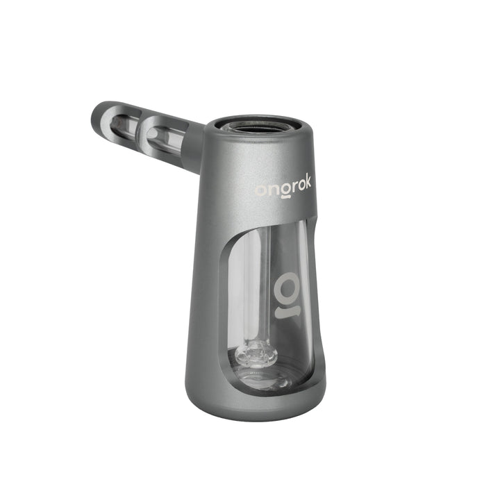 ONGROK Portable Glass Aluminum Bubbler Pipe - Headshop.com