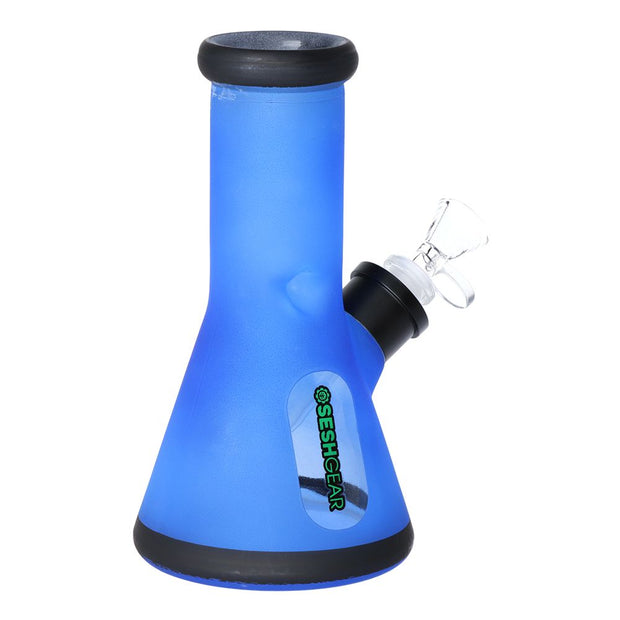 SeshGear Glass Beaker Water Pipe Smokers' Kit | 8" | 14mm F - Headshop.com