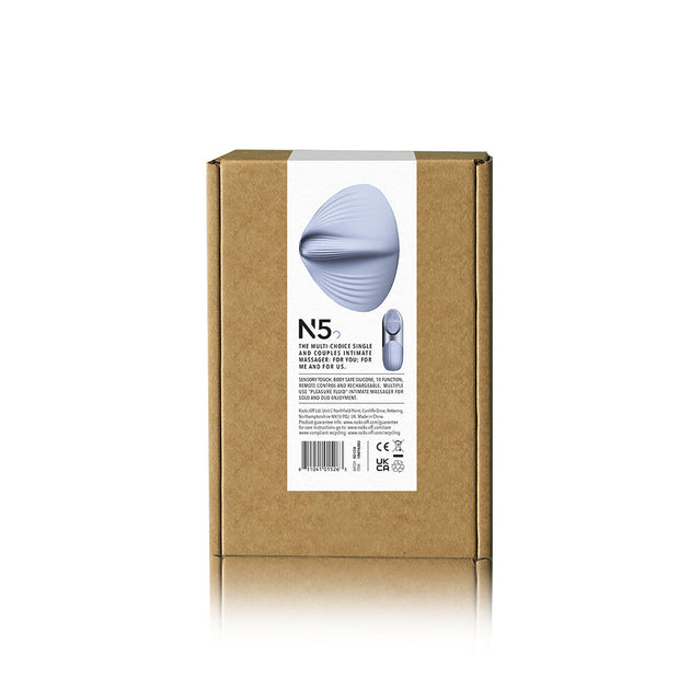 NIYA 5 Rechargeable Remote-Controlled Silicone Multi-Use Massager Cornflower - Headshop.com