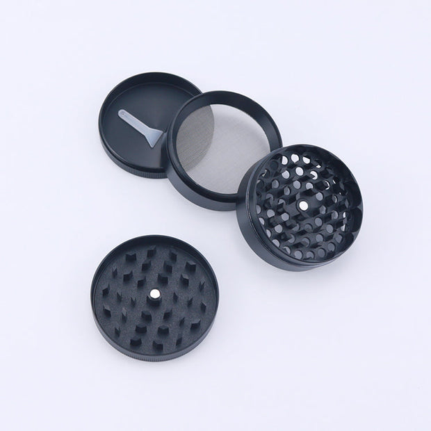 Large 4 Piece Zinc Alloy Metal Grinder - Headshop.com