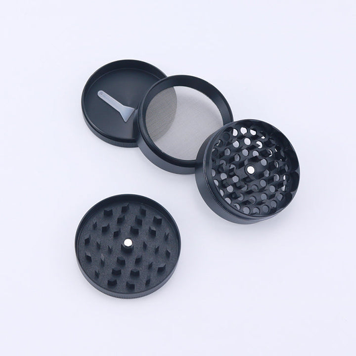 Large 4 Piece Zinc Alloy Metal Grinder - Headshop.com