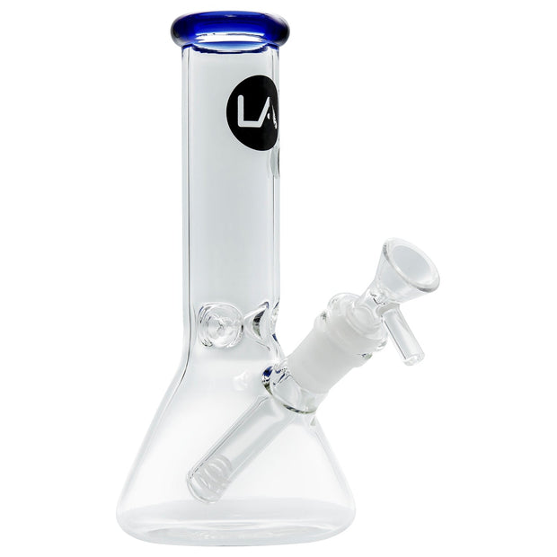 LA Pipes Beaker Bong - Multiple Colors - 8" - Headshop.com