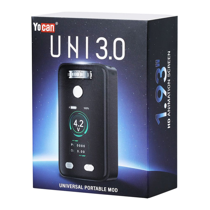 Yocan UNI 3.0 Universal Box Mod | 650mAh - Headshop.com