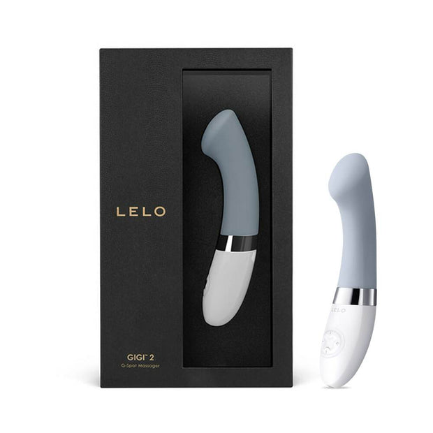 LELO GIGI 2 Rechargeable G-Spot Vibrator Cool Gray - Headshop.com