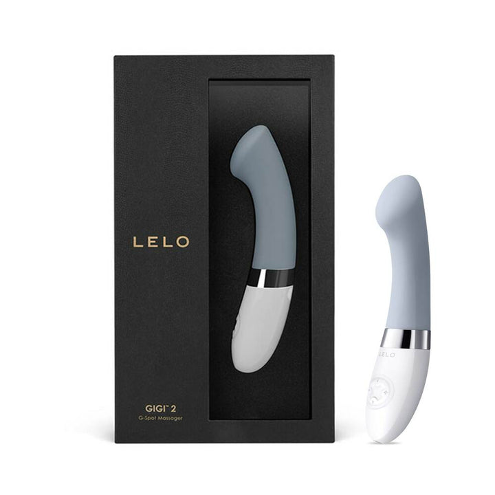 LELO GIGI 2 Rechargeable G-Spot Vibrator Cool Gray - Headshop.com