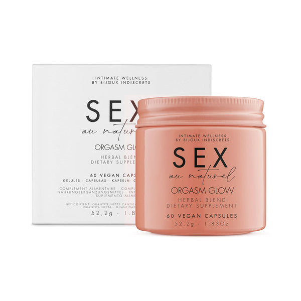 Bijoux Indiscrets Sex au Naturel Orgasm Glow Supplement 60 Capsules Bijoux Indiscrets Sex au Naturel Orgasm Glow Supplement 60 Capsules