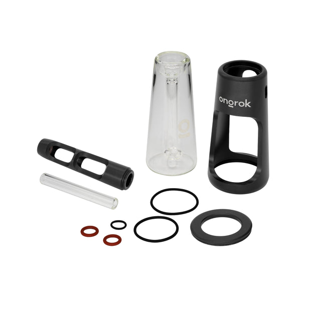 ONGROK Portable Glass Aluminum Bubbler Pipe - Headshop.com