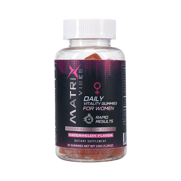 Matrix Daily Vitality Gummies for Women Watermelon 30-Pack 5 oz. Bottle - Headshop.com