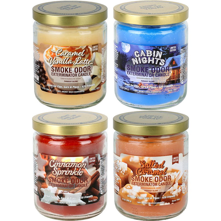 Smoke Odor Exterminator Candle | Warm & Cozy Series 2024 | 13oz - Headshop.com