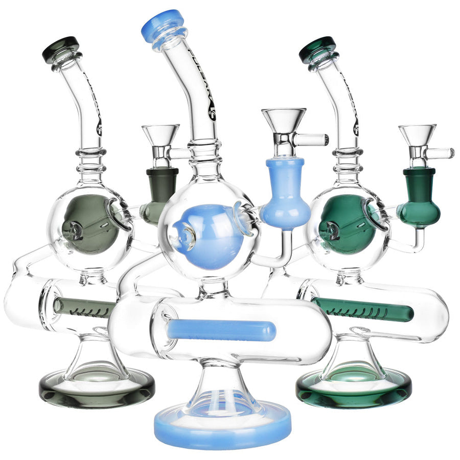 Pulsar Orb of Enlightenment Water Pipe - 9.75"/14mm F/Colors Vary - Headshop.com
