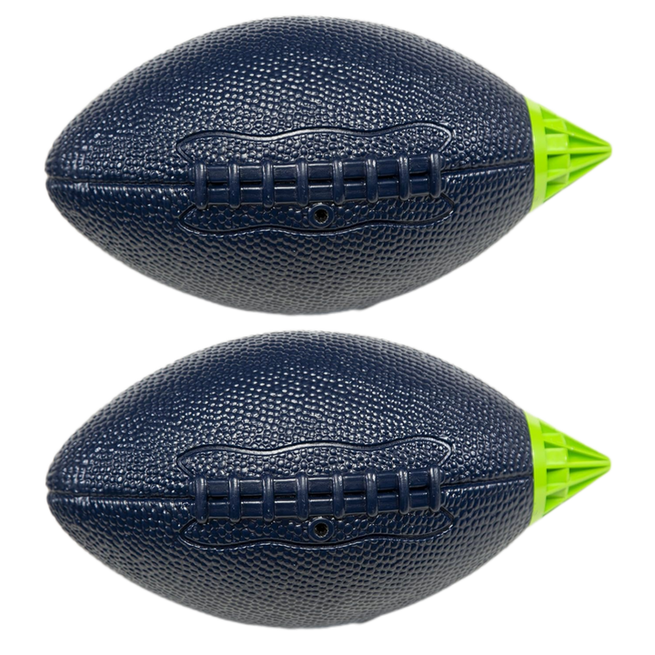 Authentic 2pk PowerHitter Football Blue & Green - Headshop.com