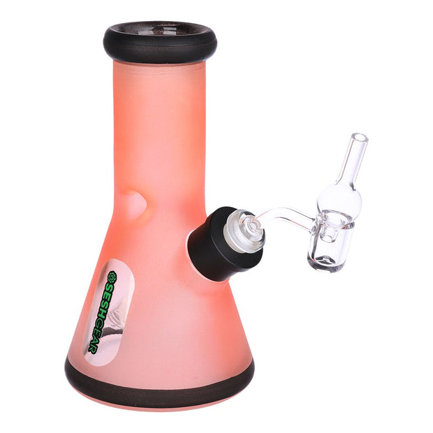 SeshGear Glass Beaker Water Pipe Smokers' Kit | 8" | 14mm F - Headshop.com