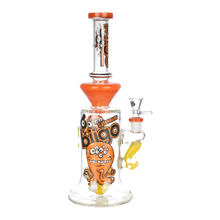 BIIGO Crazy Octopus w/ Eyeball Water Pipe - 12.25" / 14mm F - Headshop.com