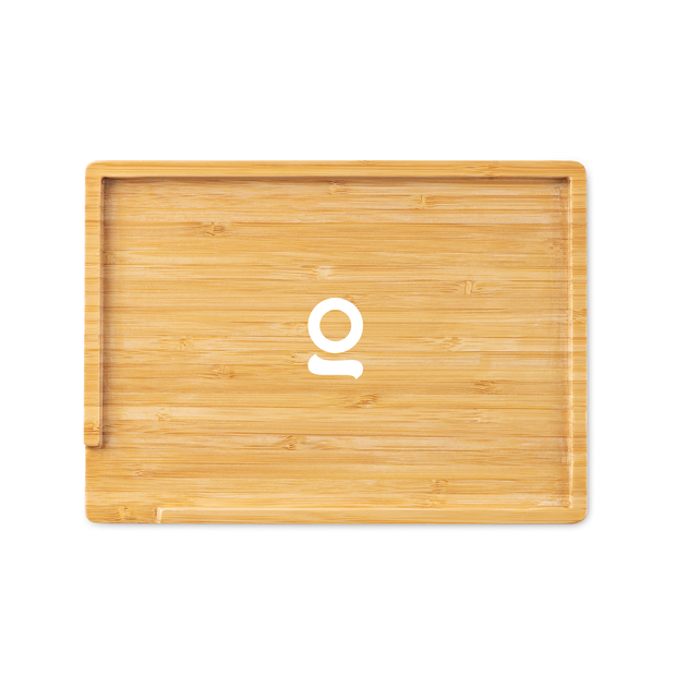 Ongrok Sustainable Small Bamboo Wood Tray - Headshop.com