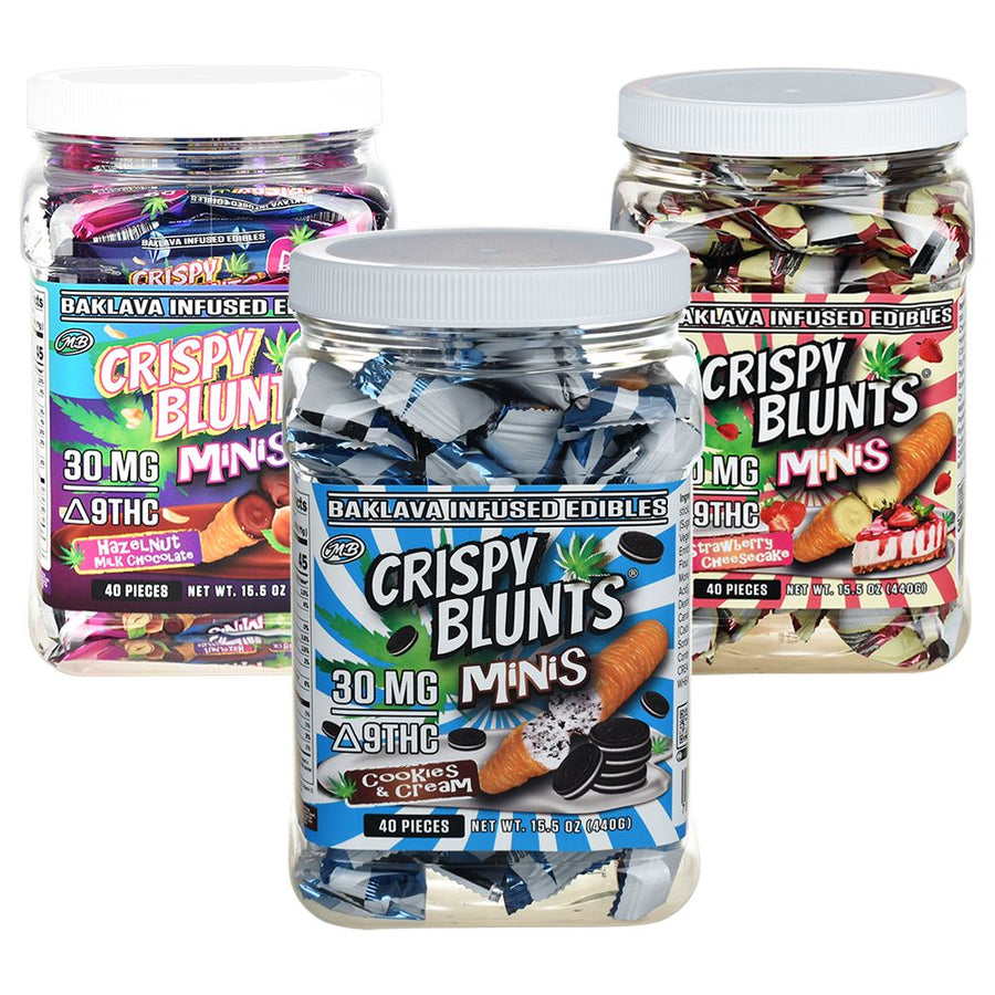 Crispy Blunts D9 Minis - 30mg/pc 40ct - Headshop.com
