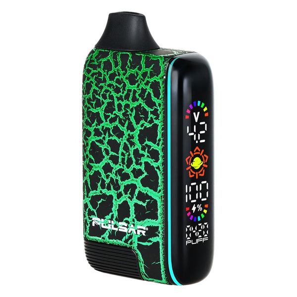 Pulsar 510 DL 5.0 Precision Voltage Control LCD Screen Vape Bar | Crackle Series | 1000mAh Pulsar 510 DL 5.0 Precision Voltage Control LCD Screen Vape Bar | Crackle Series | 1000mAh