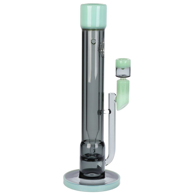 Pulsar Transporter Kicked Straight Tube Glass Water Pipe | 14" | 14mm F