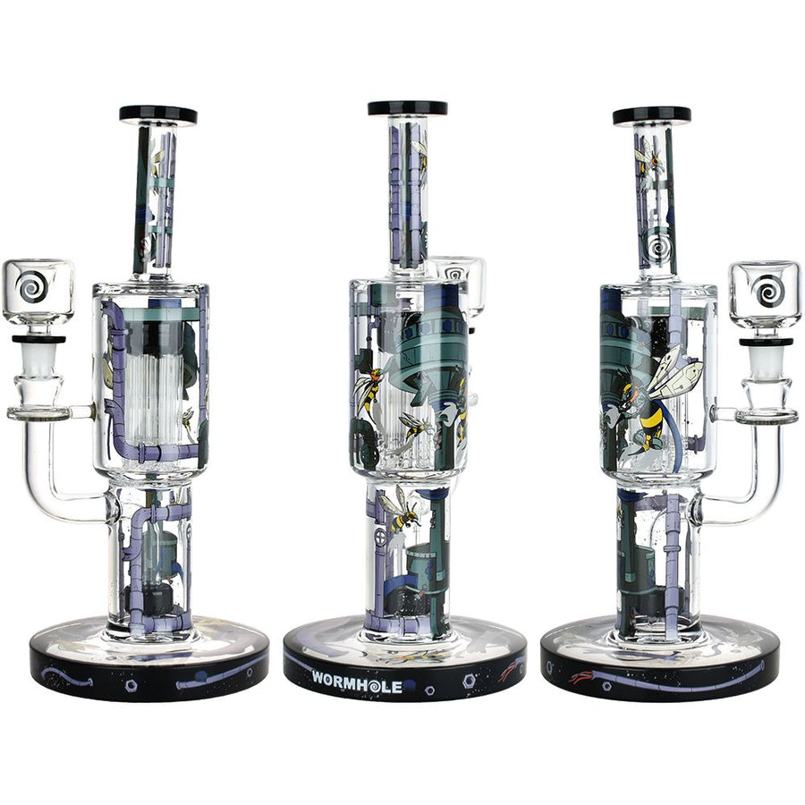 Wormhole Doomsday Machine Water Pipe - 11.5" / 14mm F - Headshop.com