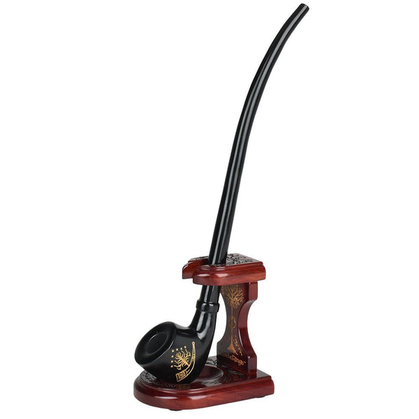 Pulsar Shire Pipes x LoTR BOROMIR Pipe & MIDDLE-EARTH Pipe Stand Bundle - 13" Pulsar Shire Pipes x LoTR BOROMIR Pipe & MIDDLE-EARTH Pipe Stand Bundle - 13"