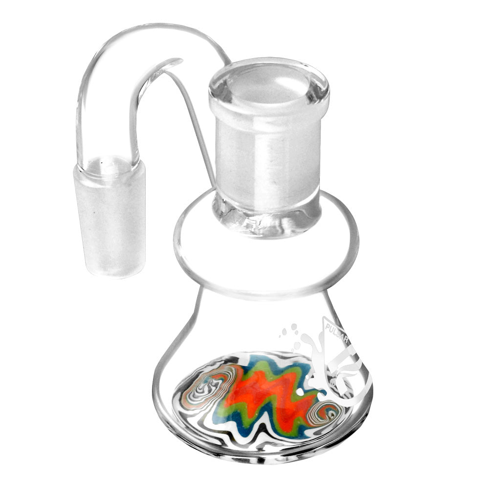 Pulsar Ash Catcher - Worked / 14mm Male / Colors Vary - Headshop.com