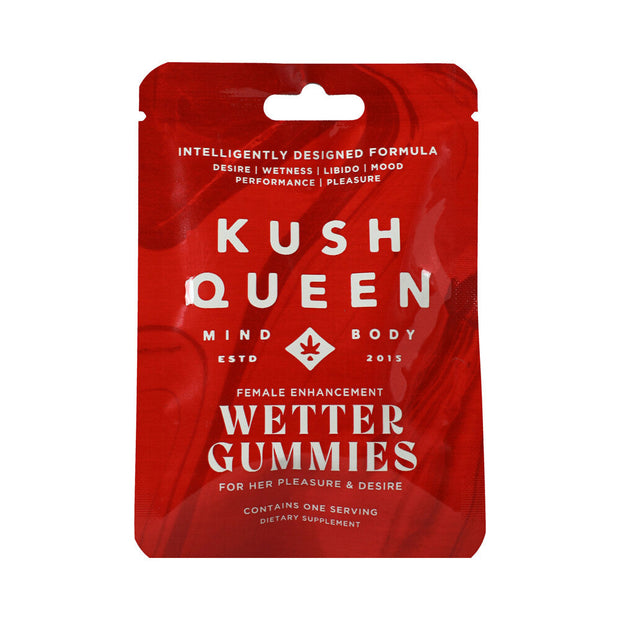 Kush Queen Wetter Gummies Female Enhancement 12-Piece Display - Headshop.com