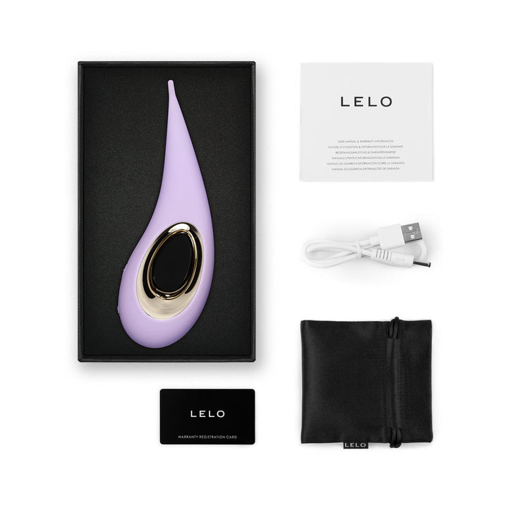 LELO DOT Elliptical Clitoral Stimulator Lilac - Headshop.com