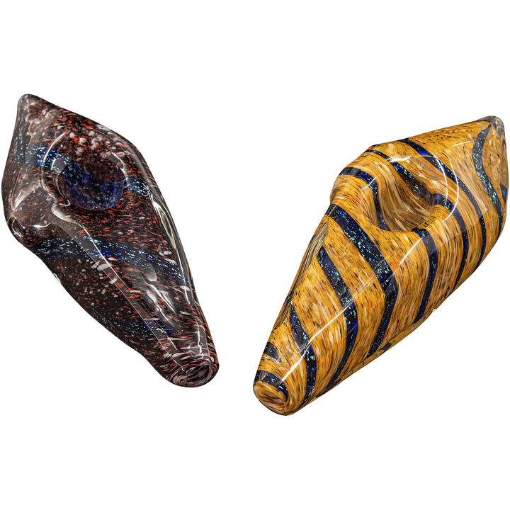 LA Pipes Sparkle Gem Stone Glass Pipe - Headshop.com