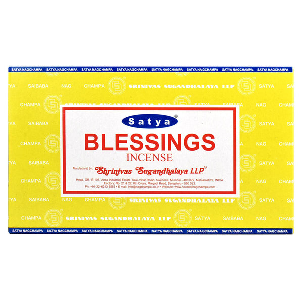 Satya 15g Incense Sticks | 12pk Satya 15g Incense Sticks | 12pk