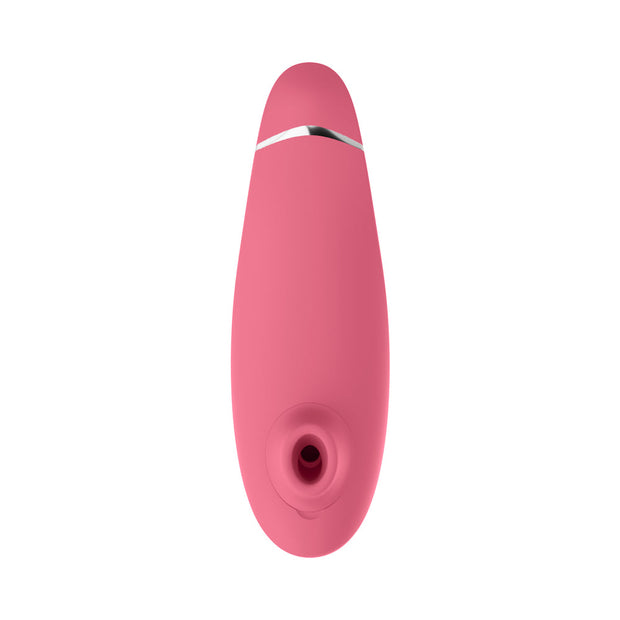 Womanizer Premium 2 Rechargeable Silicone Luxurious Pleasure Air Clitoral Stimulator Raspberry - Headshop.com