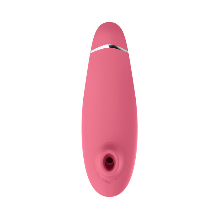 Womanizer Premium 2 Rechargeable Silicone Luxurious Pleasure Air Clitoral Stimulator Raspberry - Headshop.com