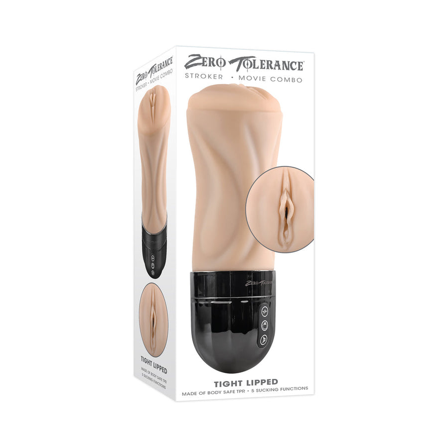 Zero Tolerance Tight Lipped Rechargeable Stroker with Suction Light - Headshop.com