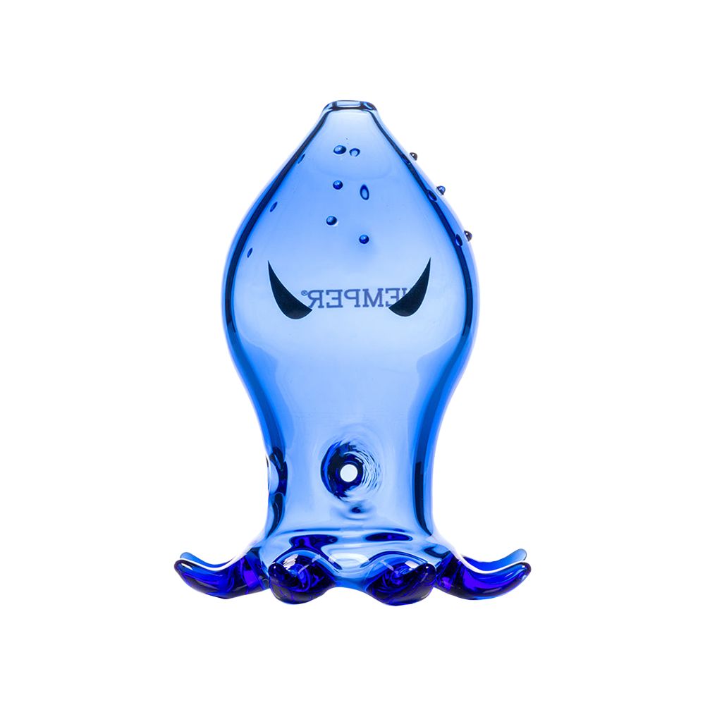 Hemper Kraken Glass Hand Pipe - 4" - Headshop.com