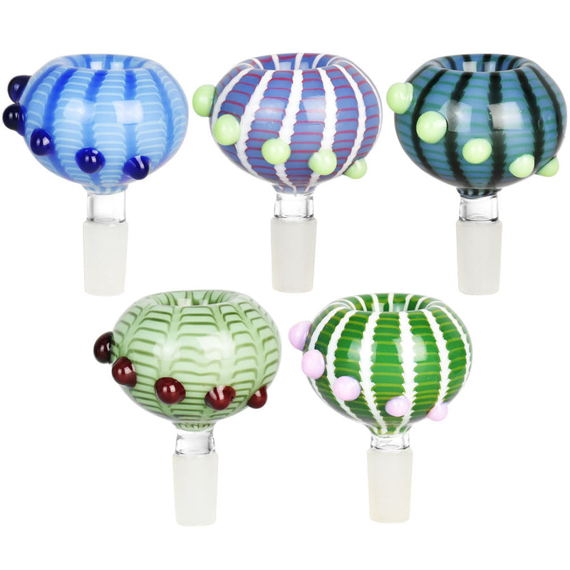 Topsy Turvy Onion Dome Bowl Slide w/ Marbles - Colors Vary - Headshop.com