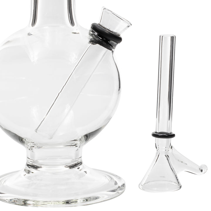LA Pipes "The Icon" Glass Bubble Bong - Headshop.com