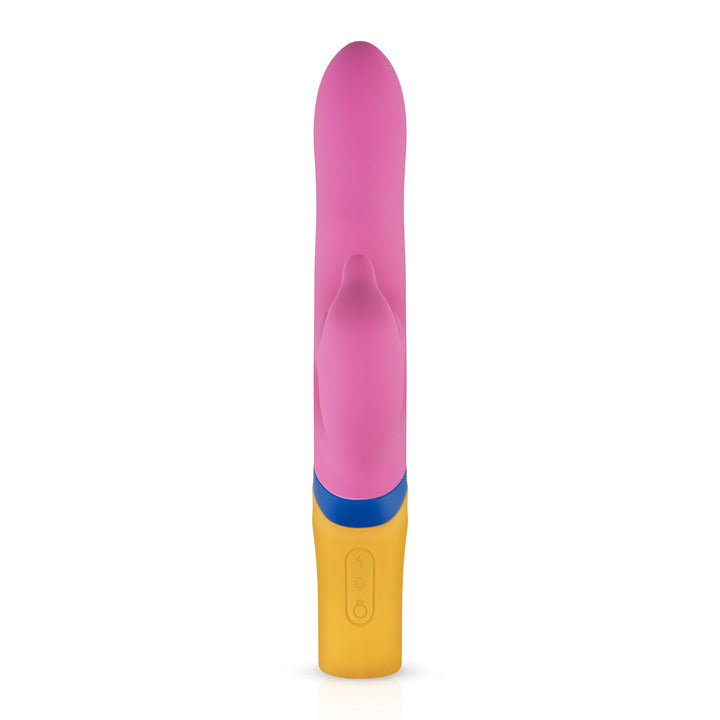PMV20 Copy Dolphin Vibrator Silicone Pink - Headshop.com