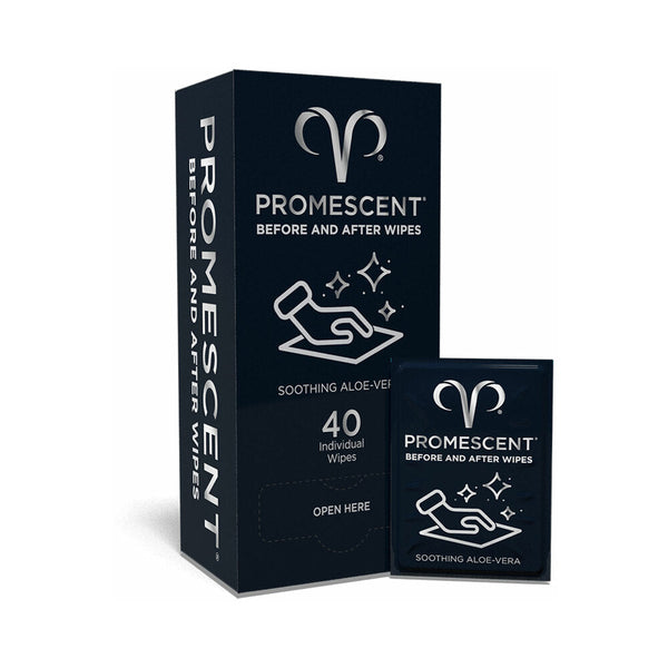 Promescent Before & After Individual Wipes 40-Pack Promescent Before & After Individual Wipes 40-Pack