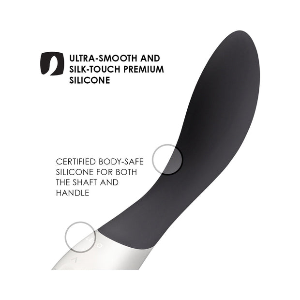 LELO MONA WAVE Rechargeable G-Spot Vibrator Black - Headshop.com