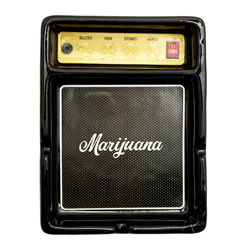 Retro Guitar Amp Ceramic Ashtray - Headshop.com