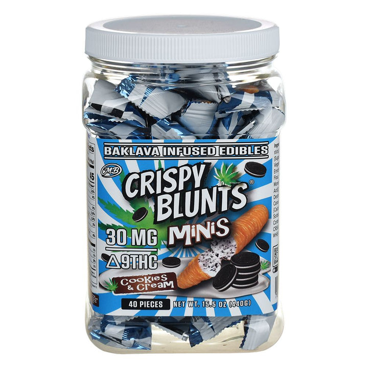 Crispy Blunts D9 Minis - 30mg/pc 40ct - Headshop.com