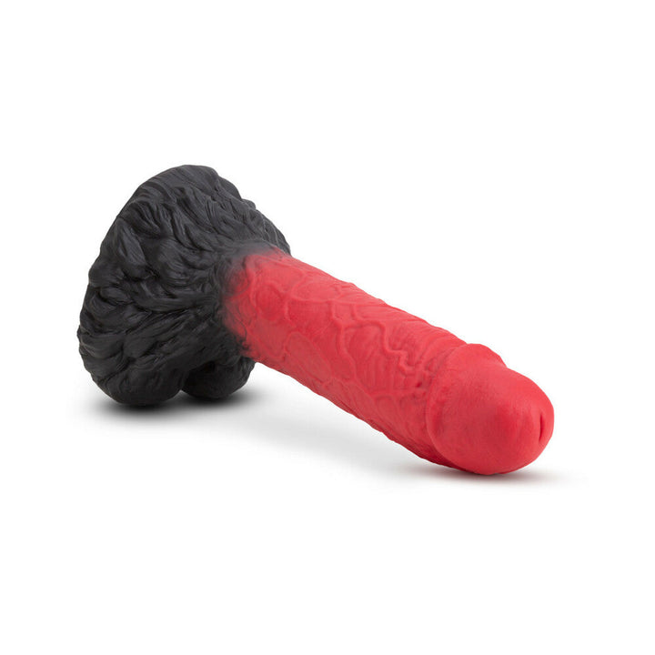 The Realm Lycan 10.5 in. Silicone Lock On Fantasy Werewolf Dildo Red - Headshop.com