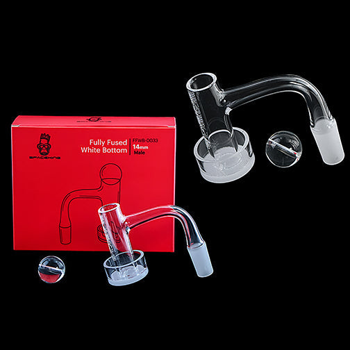 Space King Fully Fused White Bottom Banger Kit (Red) - Headshop.com