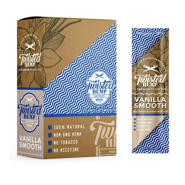 Twisted Hemp Wraps - Headshop.com